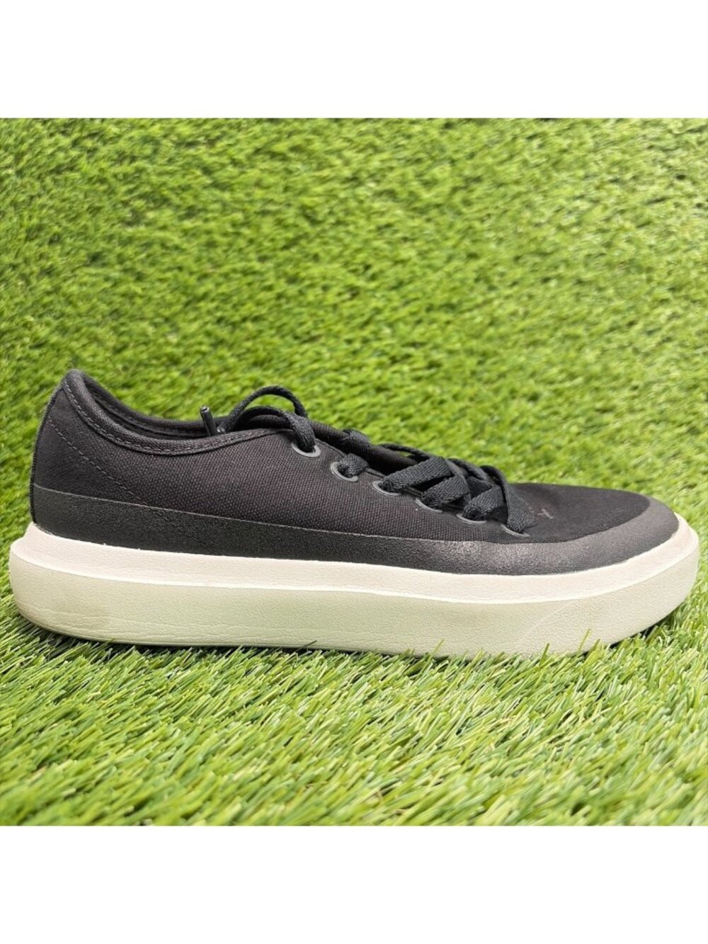 Allbirds Canvas Piper 2 Womens Size 7.5 Black Athletic Running Shoes Sneakers